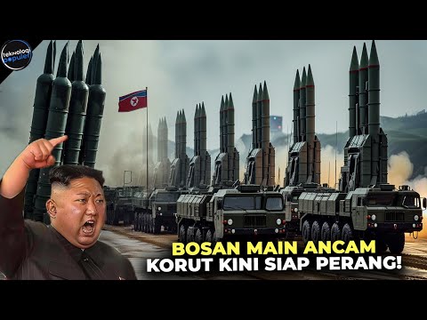 RUDAL TERLARANG KIM JONG UN AKHIRNYA KELUAR KANDANG! Deretan Jenis Rudal Baru Militer Korea Utara