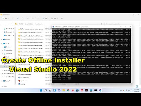 How to Create Offline Installer Visual Studio 2022