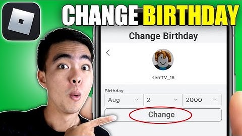 How to Change Your BIRTHDAY If 𝗨𝗻𝗱𝗲𝗿 𝟭𝟯 on Roblox (2025)