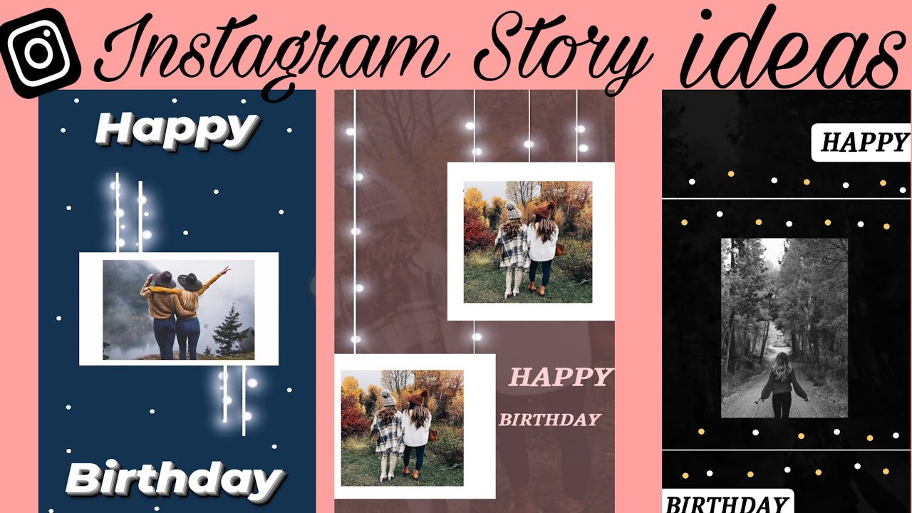 Creative 'Birthday' Instagram story ideas || Birthday insta story ideas