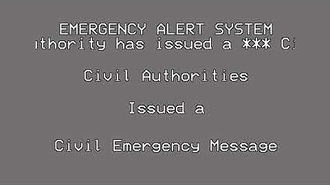 EAS Mock Up #4 - Angry EAS 2020: COVID-19 Edition