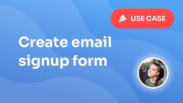 How to Create a Beautiful Email Signup Form for Your Website (Free & No Code)