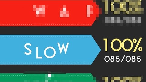 COLOR SWITCH SLOW MODE {1-85} LEVEL 100%......