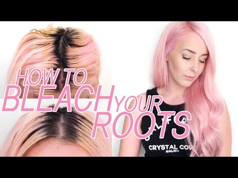 How To Bleach Roots By Tashaleelyn Youtube