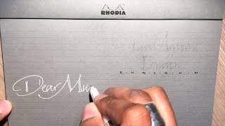 PAScribe Rhodia Calligraphy Lettering Pads | Calligraphy Masters