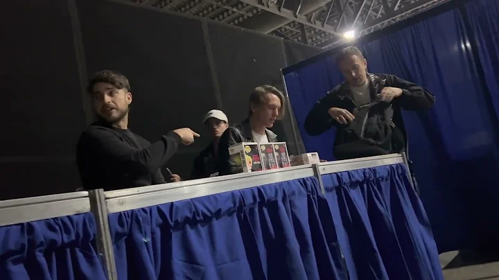 Jamie Campbell Bower signing session @ Monterrey, Mexico | Horror Fest 2023