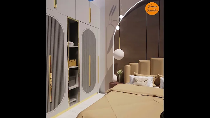 Sliding Mirror Wardrobe | Hidden Mirror Dressing | Space-Saving Luxury Interior Design