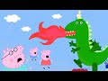 Peppa Pig Loves The Giant Fire Breathing Dragon 🐷🐲 Peppa Pig Official Channel Family Kids Cartoons