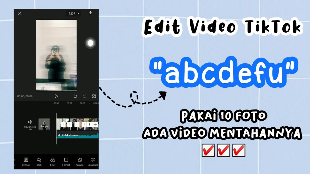 cara edit video tiktok pake lagu "abcdefu" di aplikasi capcut!? YouTube