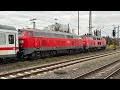 218 429 + 425 DB mit IC 2013 Abfahrt Plochingen Ri. Geislingen Steige Ulm n. Oberstdorf Diesellok