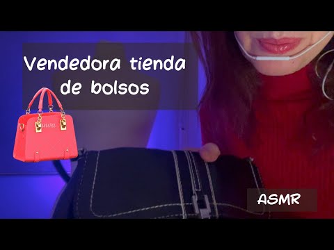 💖👜 ASMR Roleplay Vendedora Tienda de Bolsos 👜💖 Soft Spoken en español