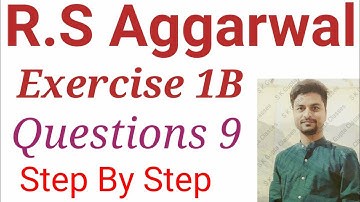 Real Number | Class 10 Exercise 1B Questions 9 | R S Aggarwal | S K Gupta Classes