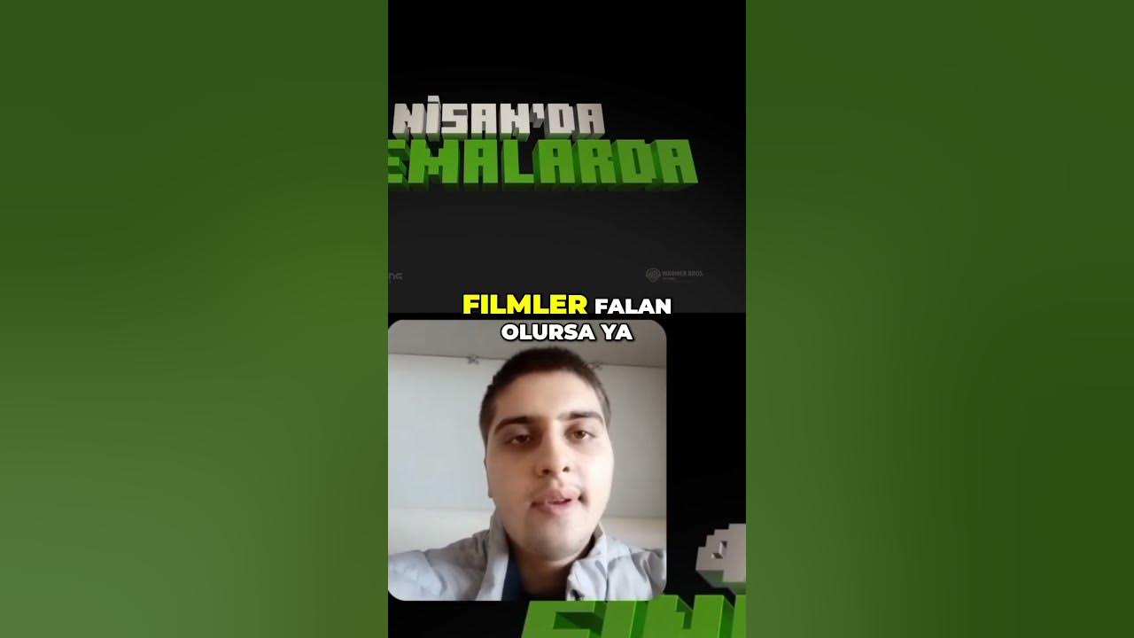 Minecraft filmi 4 Nisan 2025 yılında sinemalarda YouTube