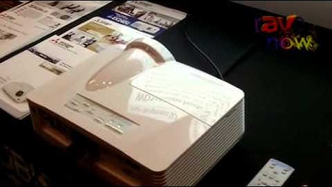E4 AV Tour: Mitsubishi Shows Off Its Extreme Short Throw Projector