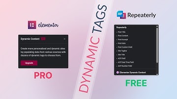 Use Elementor Pro Dynamic Tags for FREE with Repeaterly | ACF Fields + Any Widget Without Pro