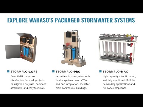 Wahaso Explains How to Turn Stormwater into Reuse Water for Commercial Detention Systems