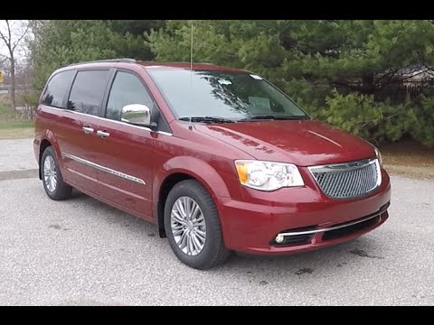 2016 chrysler town and country van