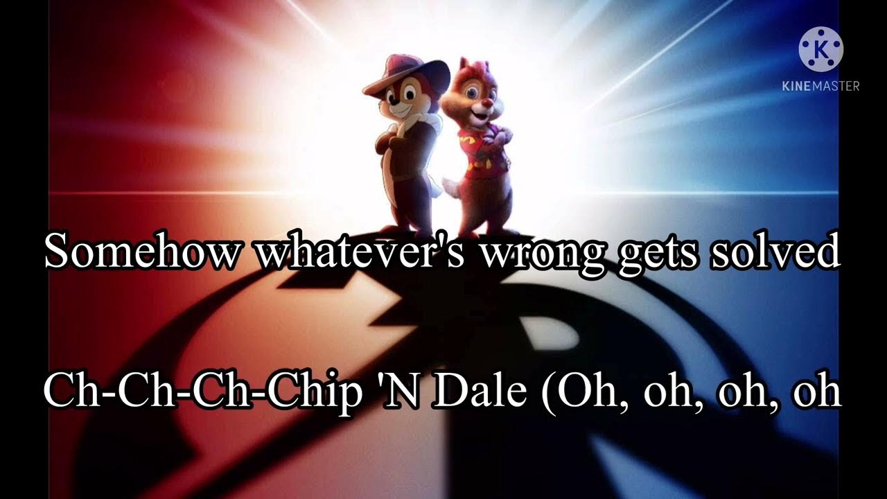 Post Malone Chip 'n Dale Rescue Rangers Theme Lyrics Post Malone chip n dale rescue rangers theme lyrics - YouTube
