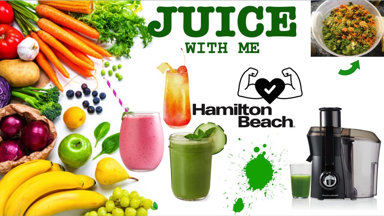 Hamilton Beach Big Mouth Juice & Blend 2-in-1 Juicer and Blender