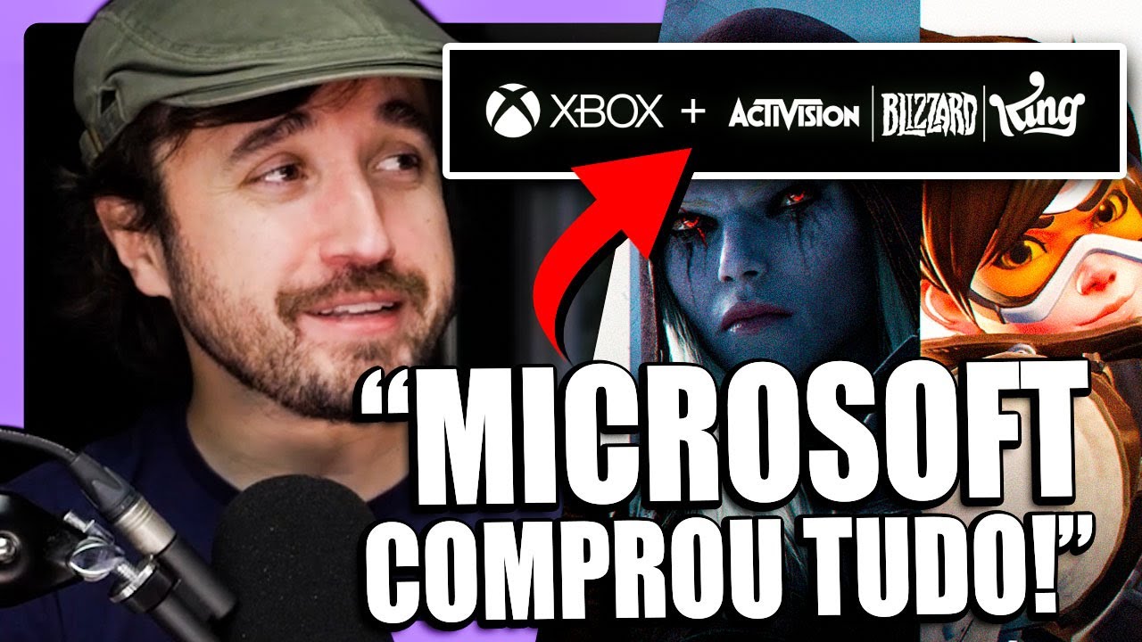 ACTIVISION BLIZZARD AGORA É DA MICROSOFT! 