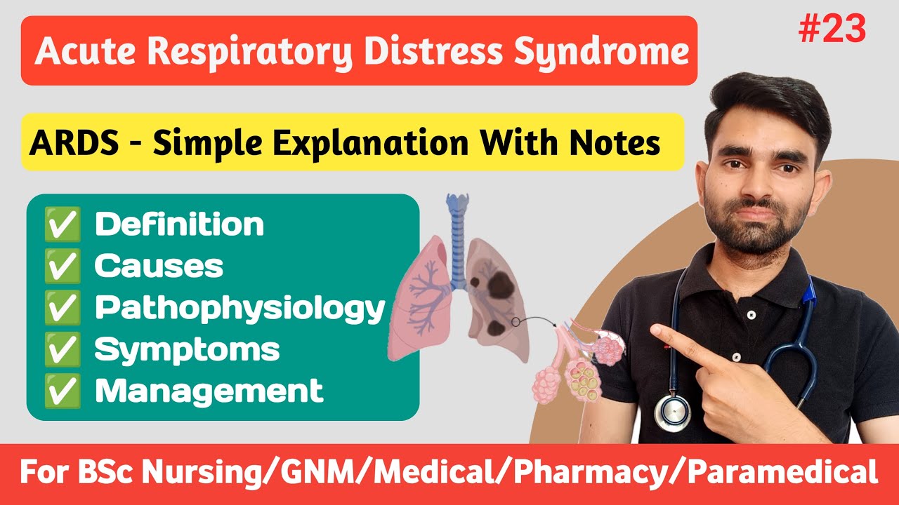 Acute Respiratory Distress Syndrome in Hindi | ARDS in Hindi