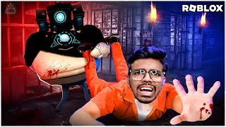 Can We Escape CAMERAMAN BARRY'S PRISON ? (OBBY) |  ROBLOX | in Telugu