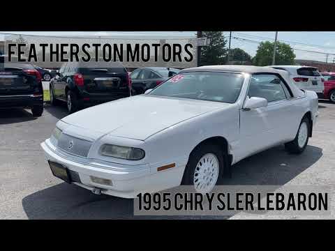 1995 Chrysler Lebaron GTC Convertible