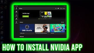 How to Install *NEW* NVIDIA App