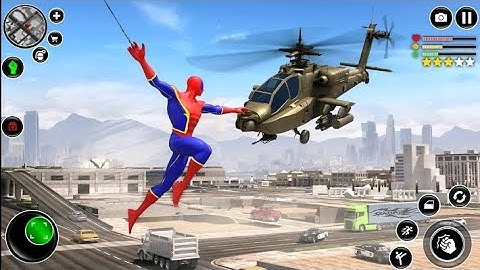 SPIDER ROBOT HERO CAR GAMES | AMAZING GRAPHICS | BEST CONTROLS | ANDROID GAME #spiderman  #gaming