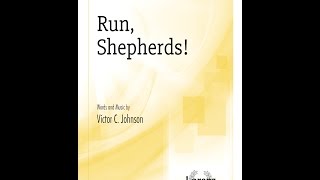 Run, Shepherds! (SATB) - Victor C. Johnson chords