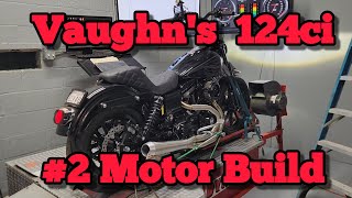 Vaughn's #2 Harley Performance Dyna S&S 124ci TC Motor Heads Build Woods Cams Bassani Dyno Tune