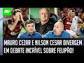 "É ANTI-FUTEBOL, UM LIXO!" Mauro Cezar e Nilson DIVERGEM sobre atuação de Felipão contra o Flamengo!