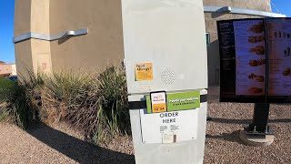 McDonald's DriveThru Mobile Order, $1 Large French Fries Pickup, Maricopa, Arizona 20 Nov 2022, NGH