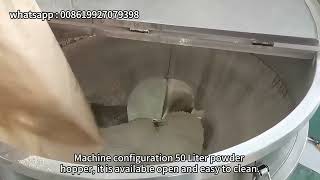 High Accuracy Quantitative Flour Pepper Sugar Coffee Auger Powder Packing Filling Machine