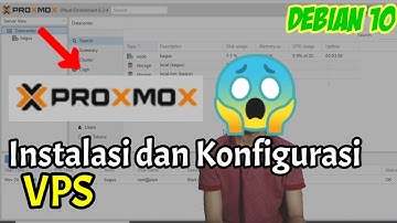 #12 Instalasi dan Konfigurasi VPS (Proxmox) di debian 10