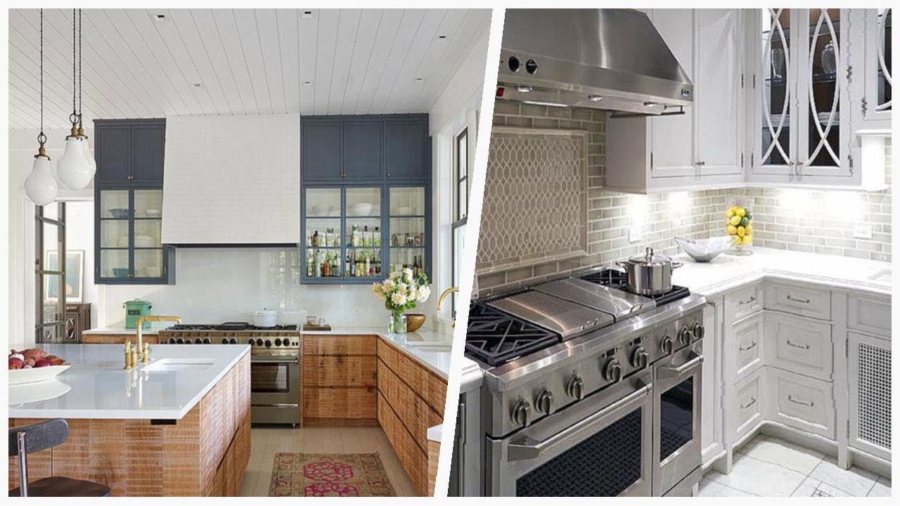 75 Large White Floor Kitchen Design Ideas You'll Love ☆