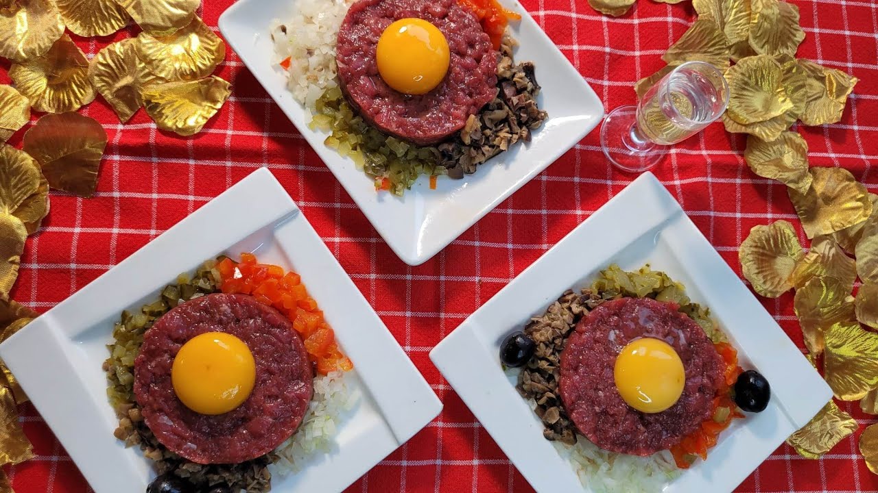 ***Przepyszny tatar wołowy #77*** || Delicious beef tartare