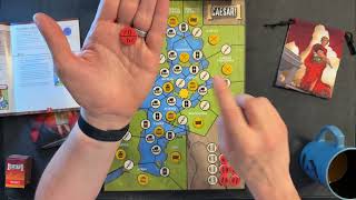 Caesar! Seize Rome in 20 Minutes! How to Play and Solo Playthrough