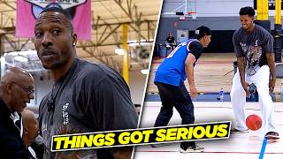 The BIG3 Combine Got SERIOUS! Wallo Calls Out Nick Young In 1v1! | Dwight Howard Shows Off His Range
