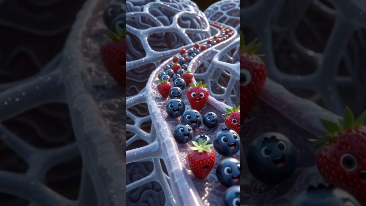 🥜 Brain Boosting Nuts & Seeds! Adorable Pixar 3D Animation Reveals Omega-3 Memory Magic 🧠✨ 
