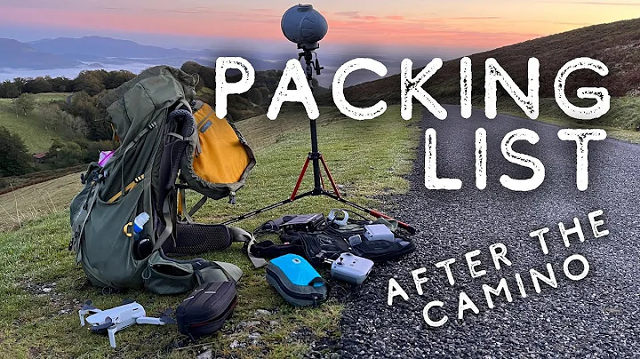 What's inside Camino Backpack AFTER walking Camino Frances?
