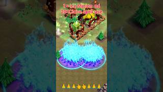 Clash Of Clans 1 Ice Minion Nd 20 Clone Spell Use