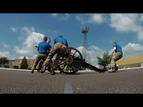 MOD Corsham Field Gun Crew, Gun Run Team Demonstration