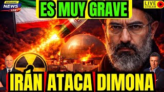 DIRECTO. TRAGEDIA EN ISRAEL. IRÁN ATACA DIMONA Y DESATA EL CAOS. SITUACIÓN  CRÍTICA. TRUMP NETANYAHU