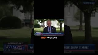 Navarro Argues Tariffs Are Actually Tax Cuts #substack #shorts