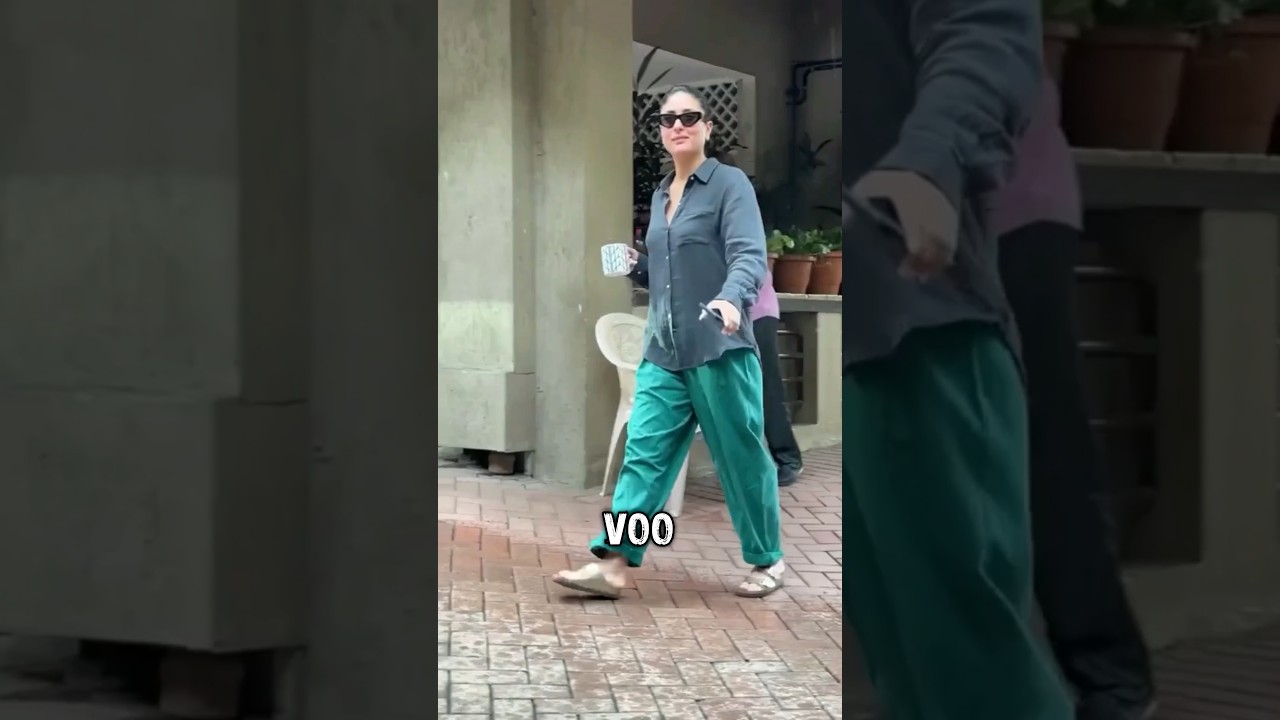 Kareena Kapoor and her children 