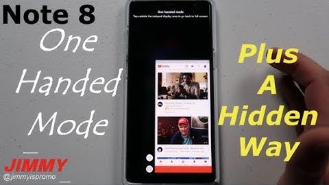 Note 8 - One Handed Mode PLUS A BONUS