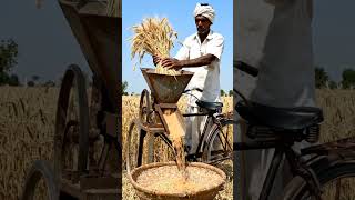 “ఇది చూస్తే షాక్ అవుతారు 😲 | Cycle Thresher Technology | Telugu Farming Video”