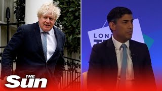 Rishi Sunak accuses Boris Johnson of trying to bend the rules as he hits back over honours list