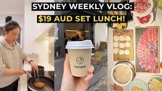 Sydney Weekly Vlog | Japanese Set Lunch in Sydney Surry Hills, Hot Pot at Haymarket & Grocery Haul